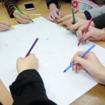 wieloosobowe projektowanie na jednej dużej karcie