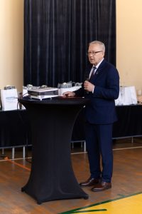 Jerzy Bołtuć - Prezes Podlaskiego Stowarzyszenia Stowarzyszenia Pamięci Zesłańców Sybiru oraz Pełnomocnik Wojewody Podlaskiego do spraw Kombatantów i Osób Represjonowanych